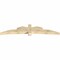 Ekena Millwork Alberta Rough Sawn Timber Gable Bracket, Douglas Fir, 108"W x 22"H x 6"D x 6"F, 5/12 Pitch GBW108X22X0606ALB00RDF - alternate 5